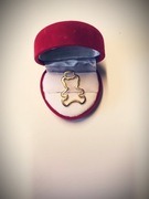 Zawieszka miś Tous pozłacany