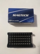 Pudełko po amunicji Magtech z koszyczkiem na 50 sztuk  22 LR 