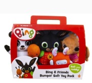 ZESTAW PLUSZAKÓW MASKOTKI MASKOTKA BING I PRZYJACIELE SULA PANDO FLOP 5 SZT