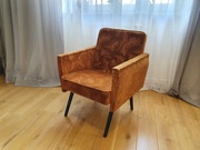 Komplet 4 foteli klubowych PRL