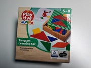 Gra Drewniana Układanka Tangram Learning Set - Play live Junior