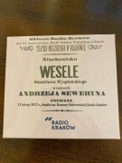 Wesele,  S. Wyspiański,  słuchowisko płyta