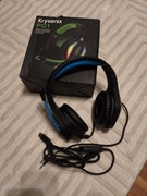 Słuchawki gamingowe Krysenix – mikrofon, LED, PC/PS4/PS5 – NOWE