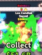 LOS CANDIES, RAINBOW, STRAWBERRY, | ROBLOX | STEAL A BRAINROT
