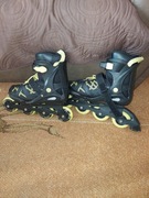 Rolki dla nastolatka żółte 