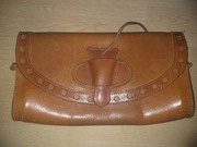 torebka  retro vintage oldschool PRL skóra 