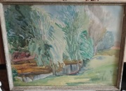 H. Grześkiewicz akwarela "Kujawy"