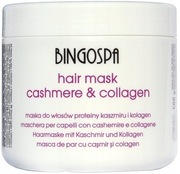 Maska do włosów z proteinami kaszmiru i kolagenem BingoSpa 500g