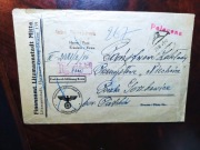 KOPERTA LISTU Z 1946, NA NIEMIECKIM DRUKU
