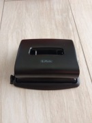 Dziurkacz biurowy metalowy 2mm do 20 kart ze skalą pojemnikiem HERLITZ