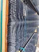 KOMPLETNE OGRODZENIE PANELOWE 153/4 PODM H25 OBEJMY CEOW MET