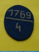 Naszywka identyfikacyjna Milicja Obywatelska Bajorek