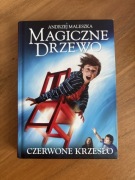 Magiczne drzewo Czerwone krzesło Maleszka Andrzej