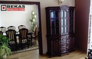 Stylowa Śliczna Witryna 120` Ciemny Orzech Włoski BEKAS Producent Mebli 