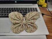 Spinka do włosów. Wzór motyl. Damska 