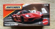 MATCHBOX - PORSCHE 918 SPYDER - 15/125
