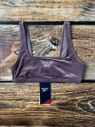 Reebok welurowy top sportowy damski rozmiar S nowy biustonosz sportowy