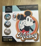 Disney puzzle drewniane konturowe Myszka Mickey 20191 Nowe