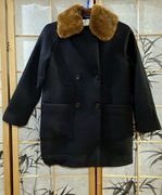 kurtka płaszczyk dziewczęcy Zara 60%wełna rozmiar 164 13/14 lat