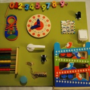 Tablica Manipulacyjna Sensoryczna Montessori DUŻA