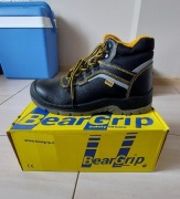 Buty robocze BearGrip, skóra, rozm 45, S3, podnosek
