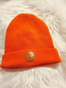 Czapka KABAK beanie pomarańczowa bawełna organiczna