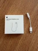 Apple adapter słuchawkowy Lightning do jack 3.5mm