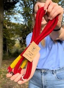 Mocna smycz bawełniana dla psa 2,5 m