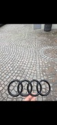 Emblemat logo przód audi grill czarny oryginał a4 a5 a6