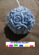 Świeca sojowa zapachowa Kula kwiatowa