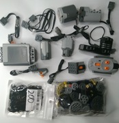 Mega zestaw NOWE (TECHNIC) POWER FUNCTIONS gwar. sterowanie RC