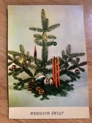 Kartka Świąteczna Prl
