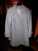 Płaszcz Damski,Wełna -Popielaty rozmiar 40. Nie używany -Polski 