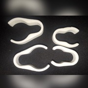 Klips statyw mikrofonowy 20/14mm różne kolory XLR