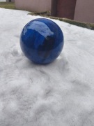 Kula ogrodowa mrozo odporna niebieska 