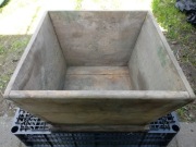 Skrzynia drewniana, donica ogrodowa, korytko