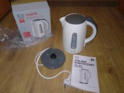 Czajnik elektryczny Viccio 1,7L KDL-1302 2200W biały szary plastikowy