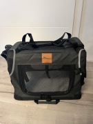 Transporter dla psa/kota tresko  S – Składany, Antracyt (Jak NOWY)