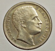 1907 r, 2 LIRY - VITTORIO EMANVELE III