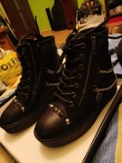 Buty rockowe rozmiar 37 nowe klimatowe z ćwiekami, marka Emp