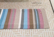 Dywan chodnik ze sznurka pleciony 40/90cm bawełna Motkiemisznurkiem