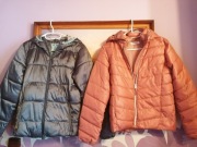 2 kurtki dziewczęce przejściowe roz 152 H&M i Y&F&K 