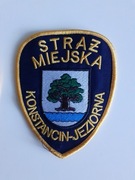 Emblemat naszywka straż miejska KonstancinJeziorna