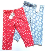 MANGO 2 x krótkie legginsy kolarki 10 lat 140