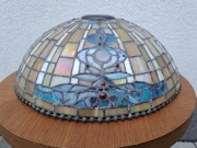 Dwa piękne klosze do lamp wiszących tiffany, lampa witrażowa