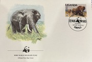 WWF  FDC koperta ze znaczkiem 