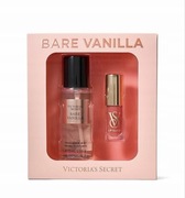 Victoria’s Secret Bare Vanilla zestaw mgiełka 75 ml +olejek do ust LipGlow