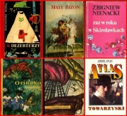 J.Verne A.Fiedler K.Sejda Janusz Atlas 6 książek