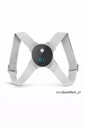 Inteligentny Korektor Postawy z Wibracjami | Niewidoczny USB twojkomfort_pl