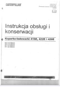 Instrukcja obsługi  Caterpillar CAT 416 E, CAT 422 E, CAT 428 E  PL